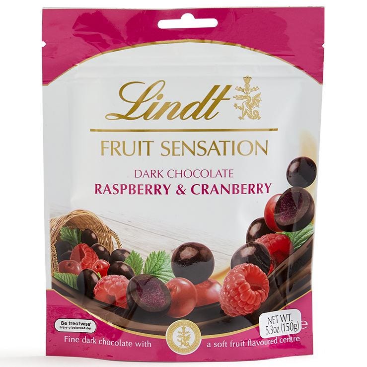 Raspberry and Cranberry Fruit Sensation (5.3 oz)