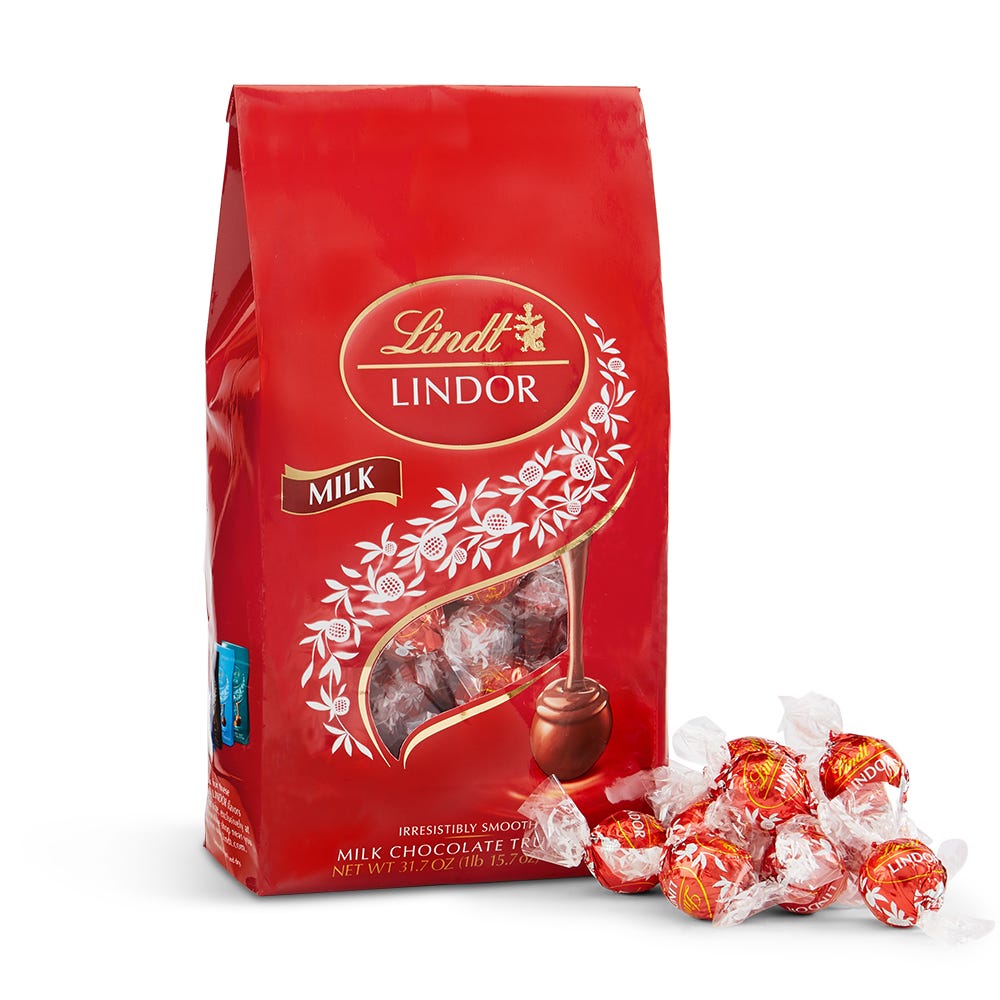 Milk Chocolate LINDOR Truffles 75-pc Bag (31.7 oz)