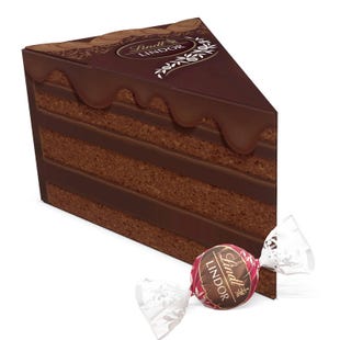 Double Chocolate LINDOR Truffles Cake Box (9-pc)