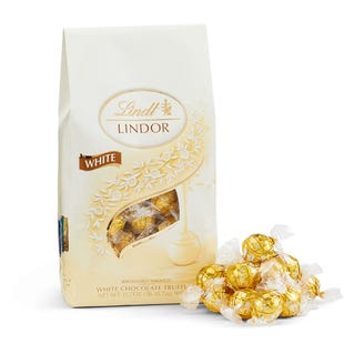 Image of White Chocolate LINDOR Truffles 75-pc Bag (31.7 oz)
