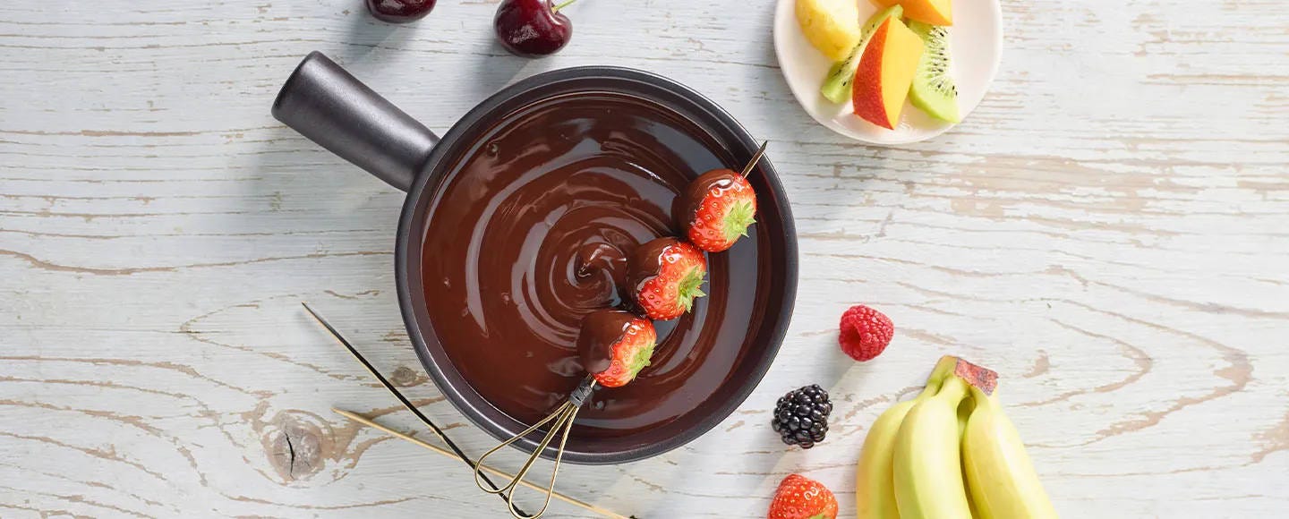 Tropical Chocolate Fondue