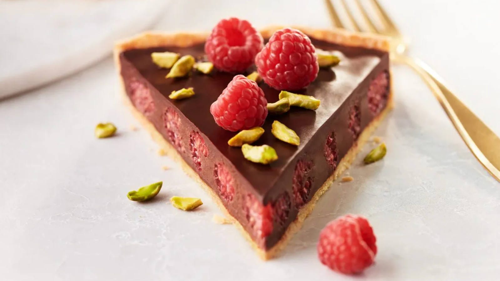  Chocolate Truffle Raspberry Pie